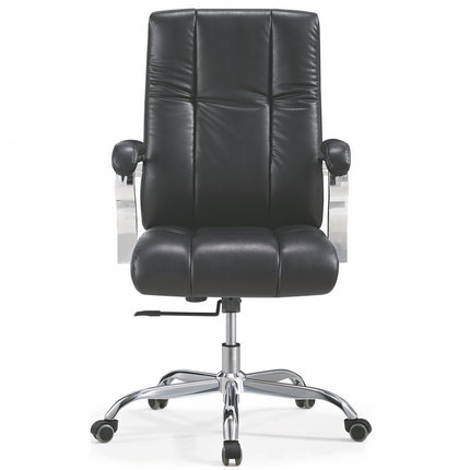 Guangzhou Ciff Revolving Black Pu Leather Executive Office Chair Manager Armrest Lifting Seating Office Chairs In Alibaba