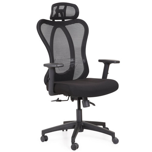High Back Ergonomic Fabric Executive Office Computer Chair Office Chairs In Alibaba