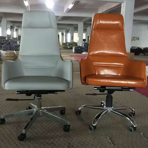 Luxury High Back Genuine Leather, Genuine Leather Office Chair